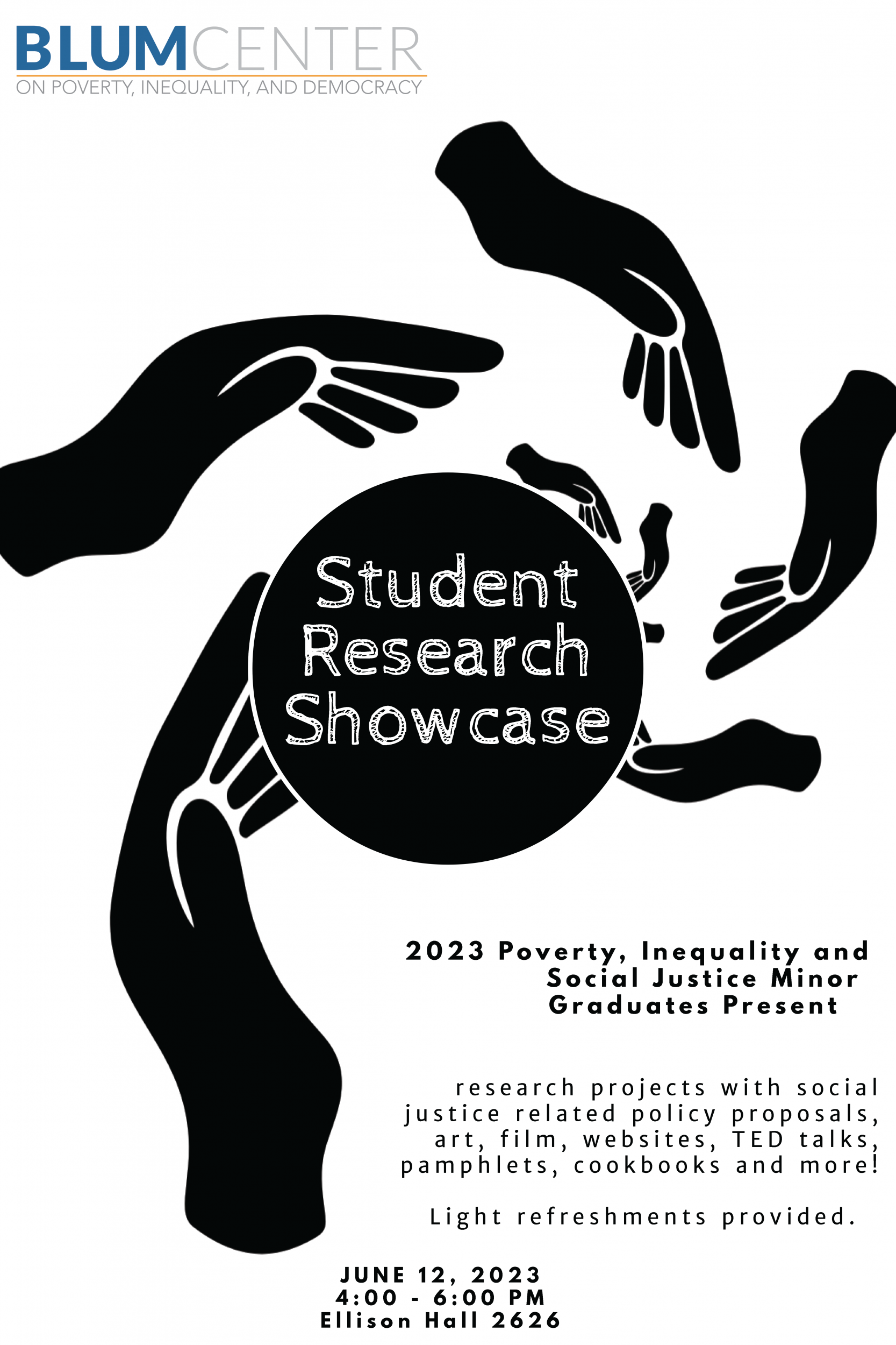 PISJ Minor Capstone Project Presentations Today at 4pm UCSB Blum